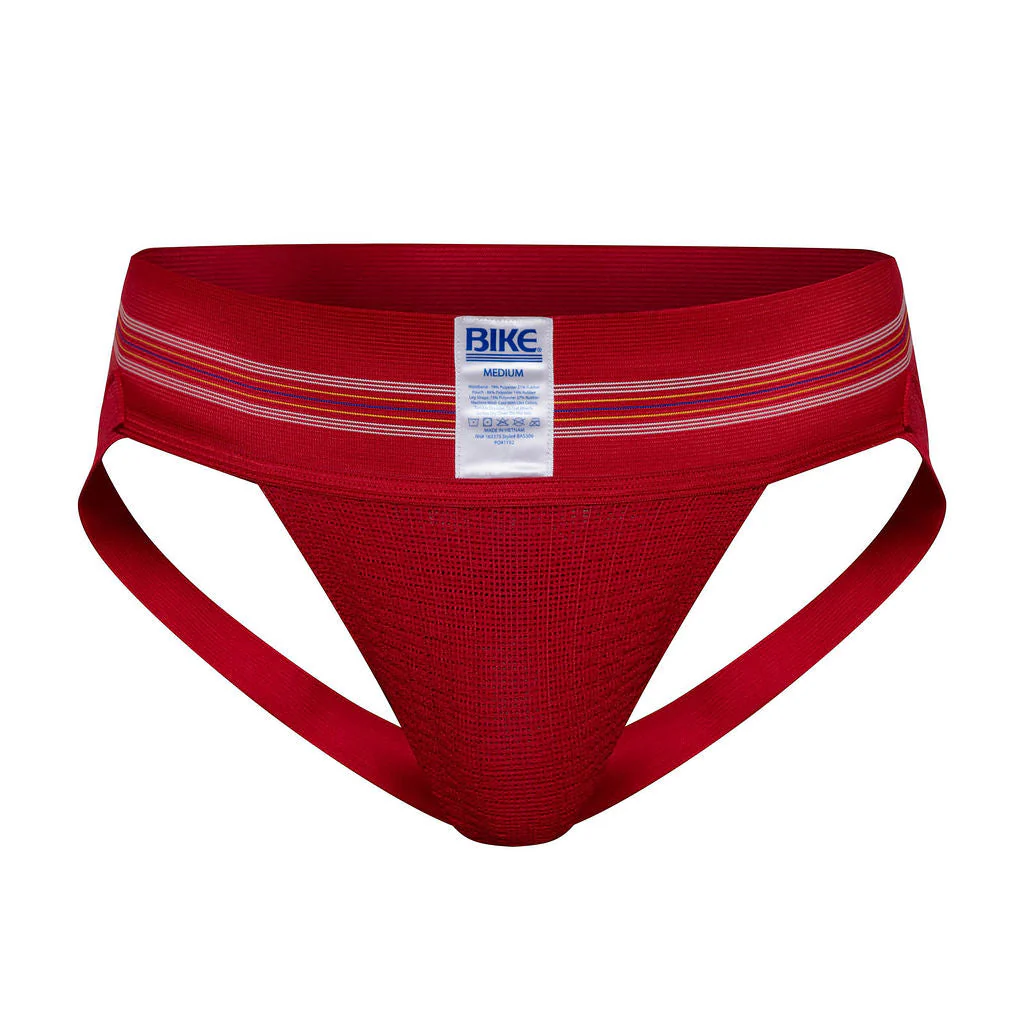 BIKE Original #10 Jockstrap in RED - Image 2