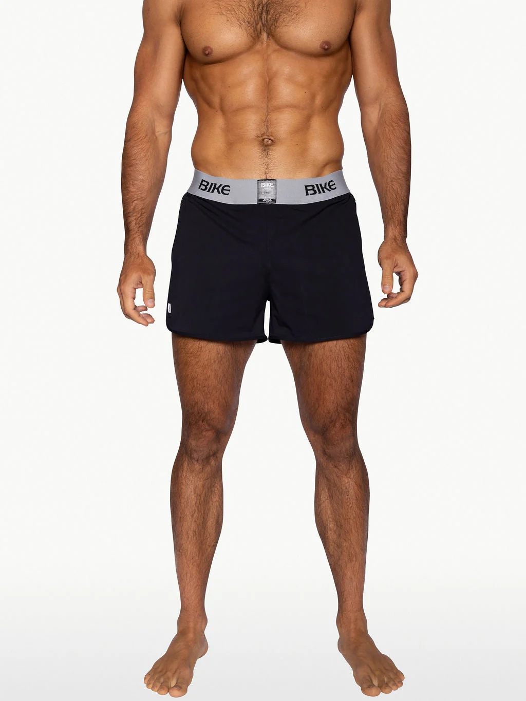 BIKE Peek-A-Boo Jock Short - Black - Image 3