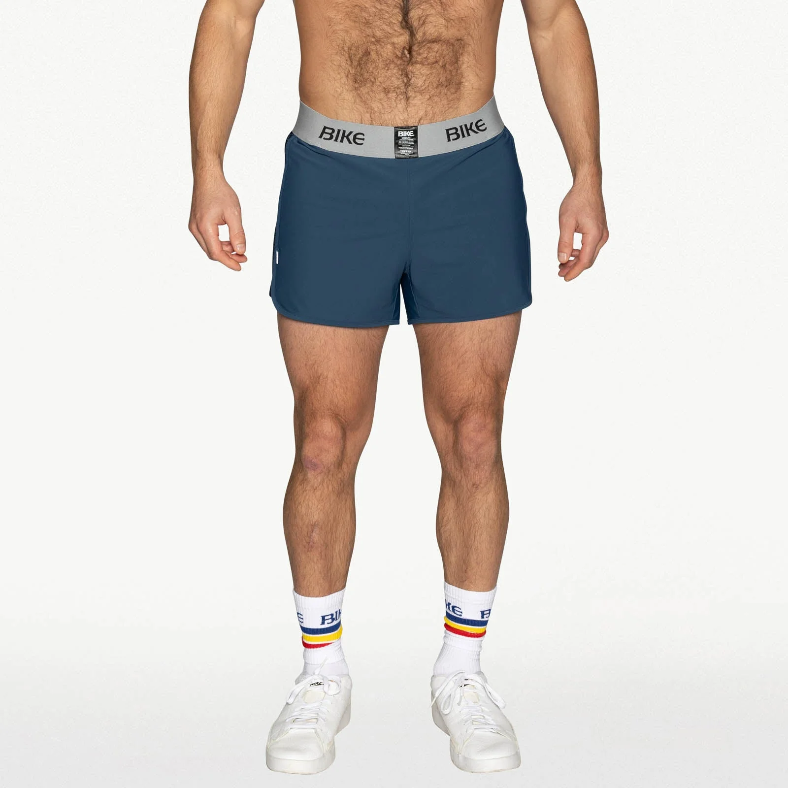 BIKE Peek-A-Boo Jock Short - Navy - Image 3