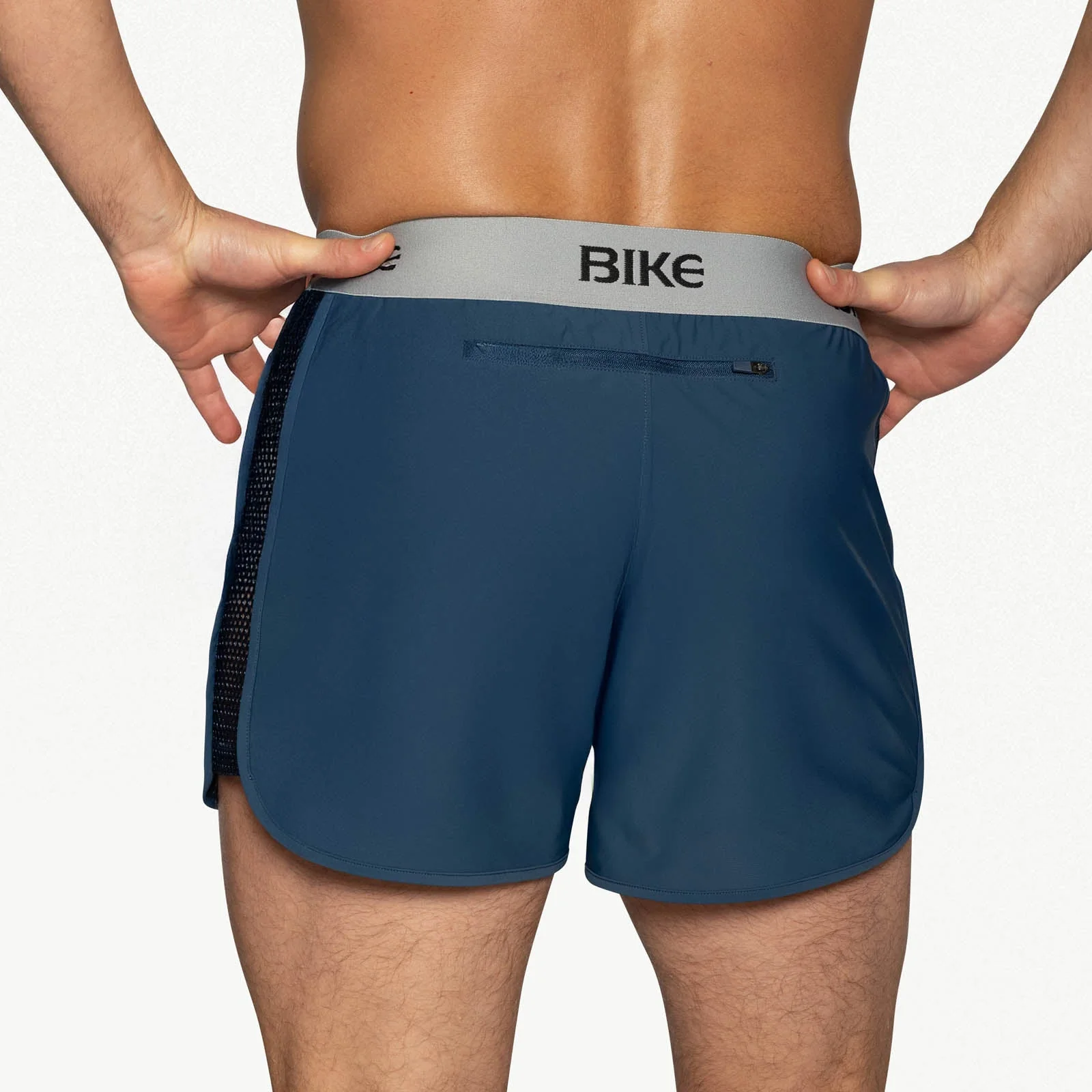 BIKE Peek-A-Boo Jock Short - Navy - Image 7