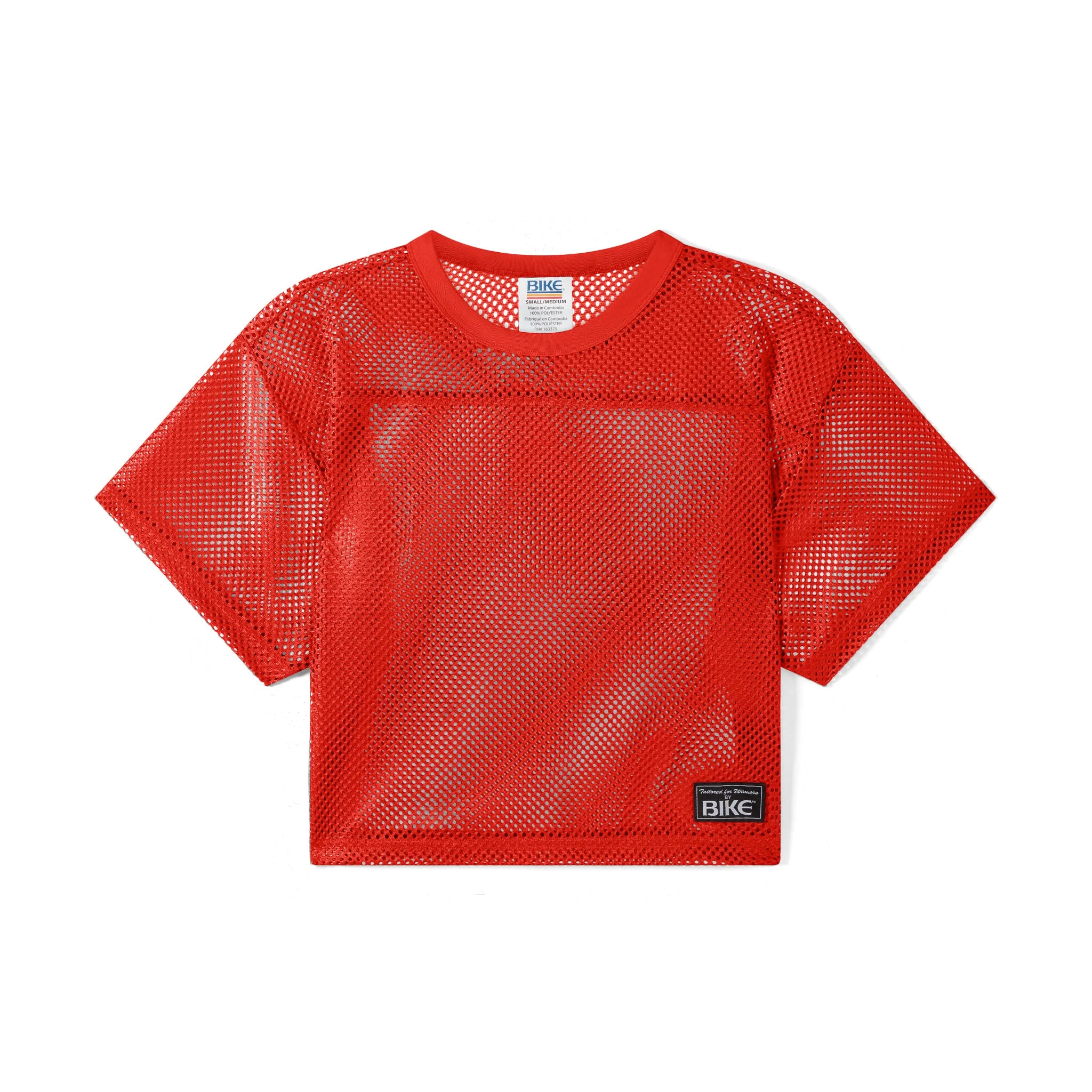 BIKE Short Sleeve Practice Jersey - Red - Image 4