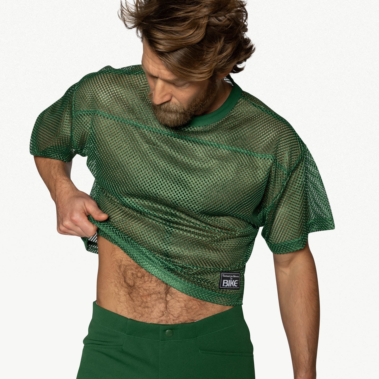 BIKE Short Sleeve Practice Jersey - Green - Image 5