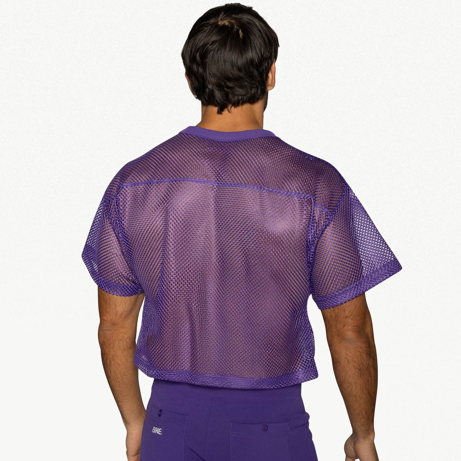 BIKE Short Sleeve Practice Jersey - Purple - Image 5
