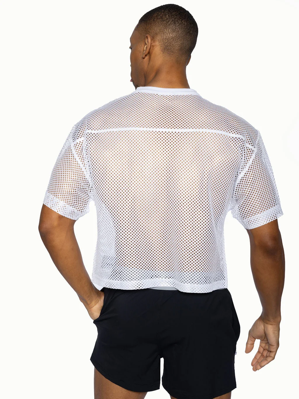 BIKE Short Sleeve Practice Jersey - White - Image 6