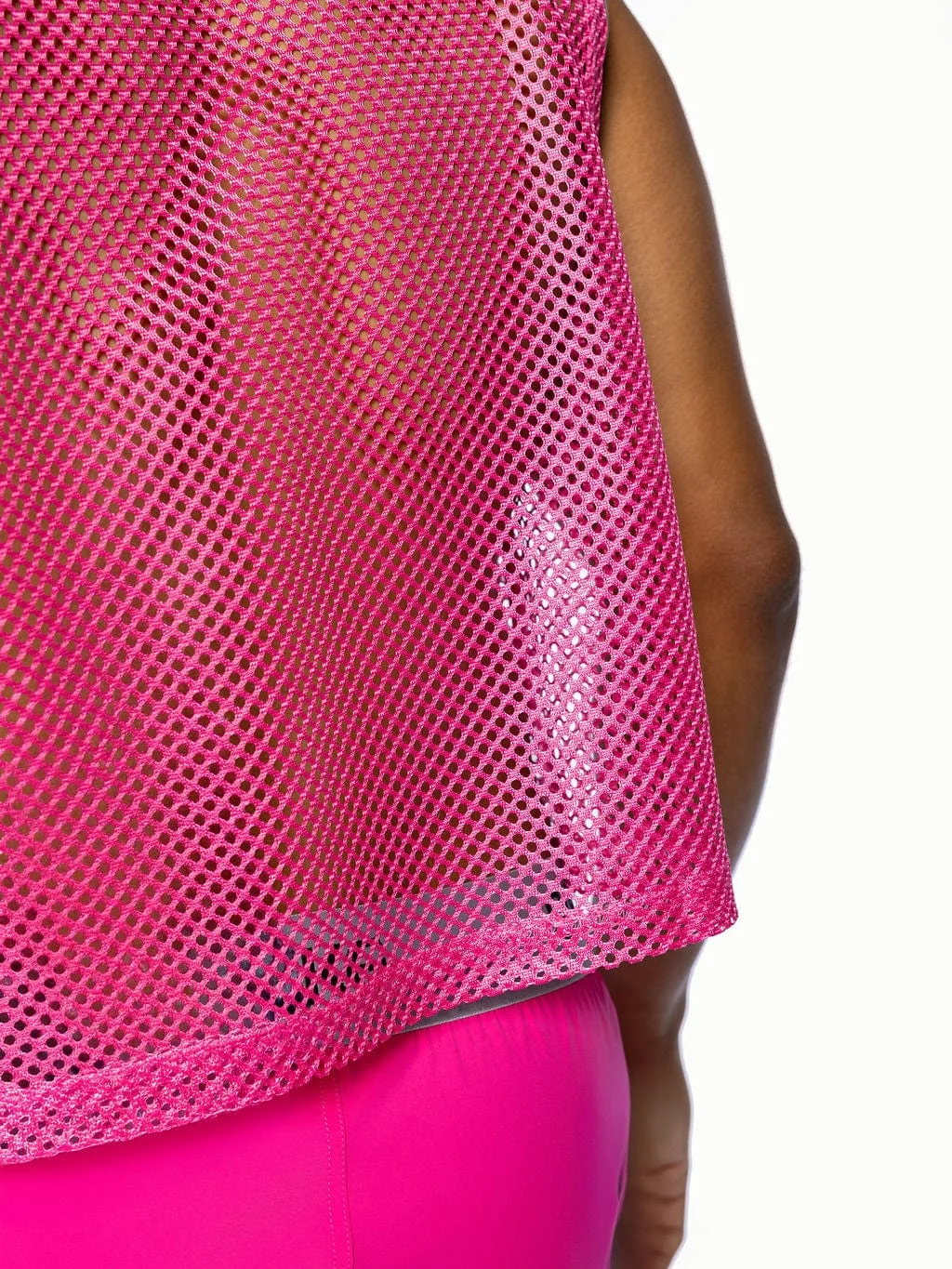 BIKE Short Sleeveless Practice Jersey - Pink - Image 5