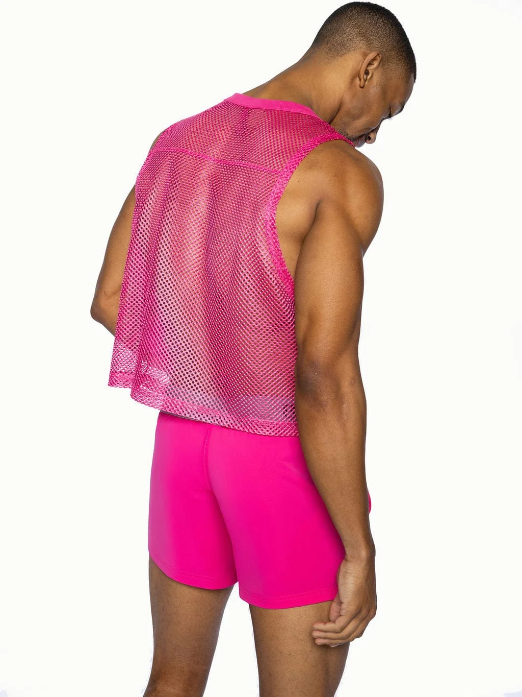 BIKE Short Sleeveless Practice Jersey - Pink - Image 6