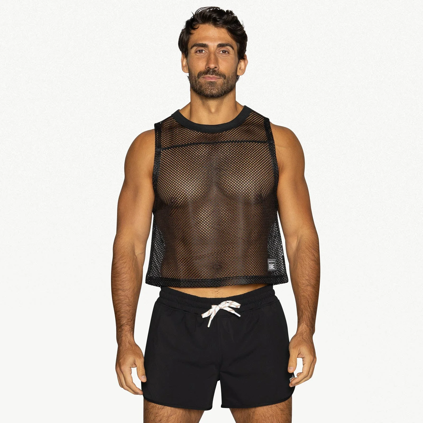 BIKE Short Sleeveless Practice Jersey - Black - Image 4