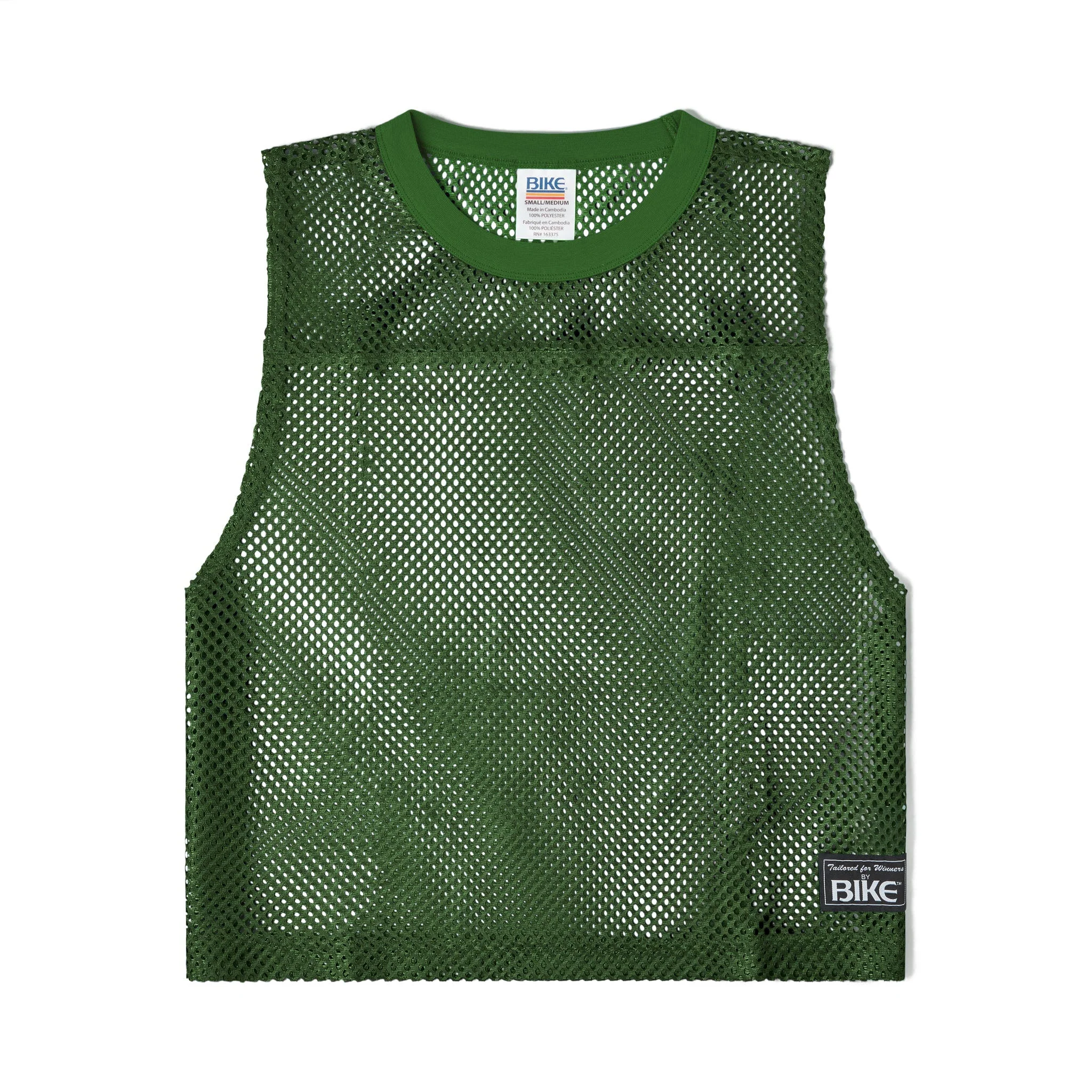 BIKE Short Sleeveless Practice Jersey - Green - Image 2