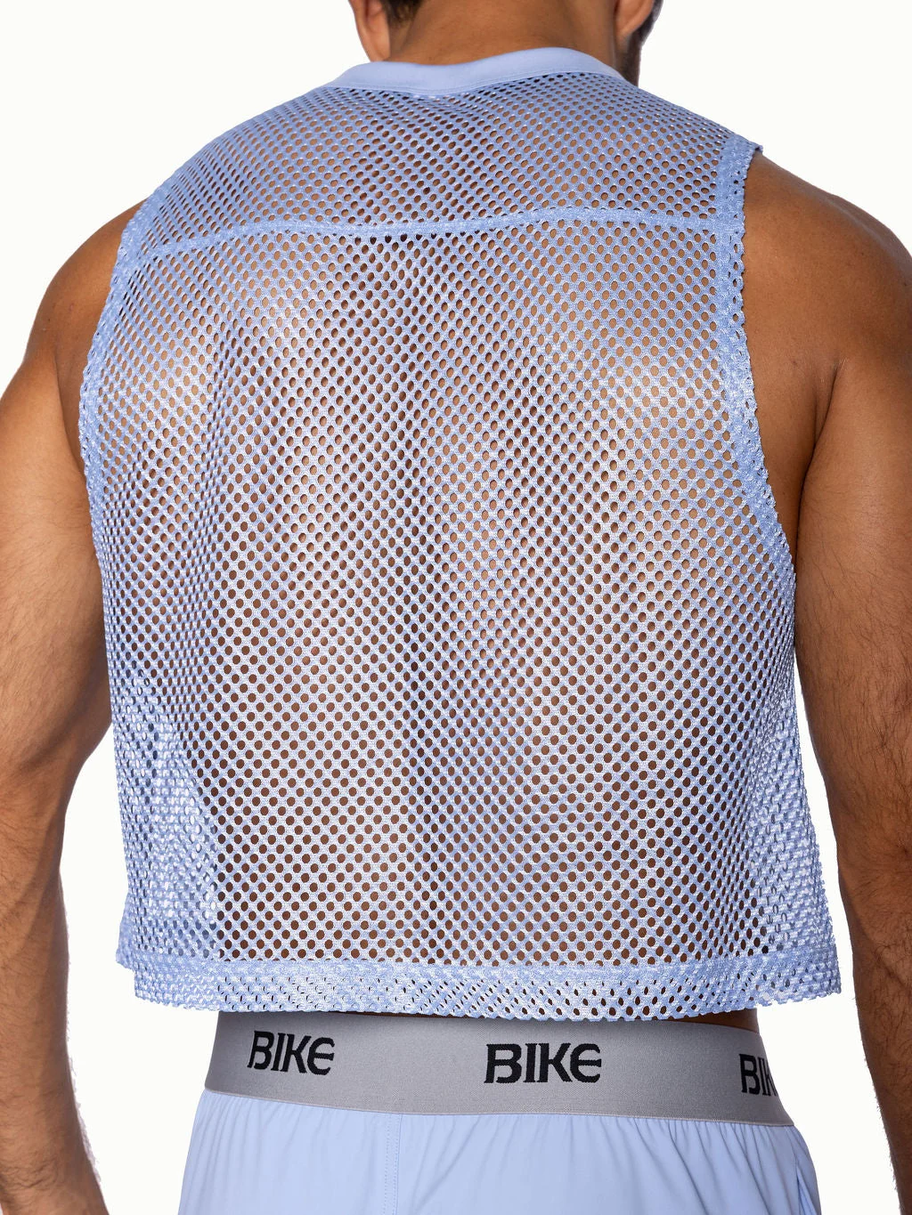 BIKE Short Sleeveless Practice Jersey - Ice Blue - Image 7