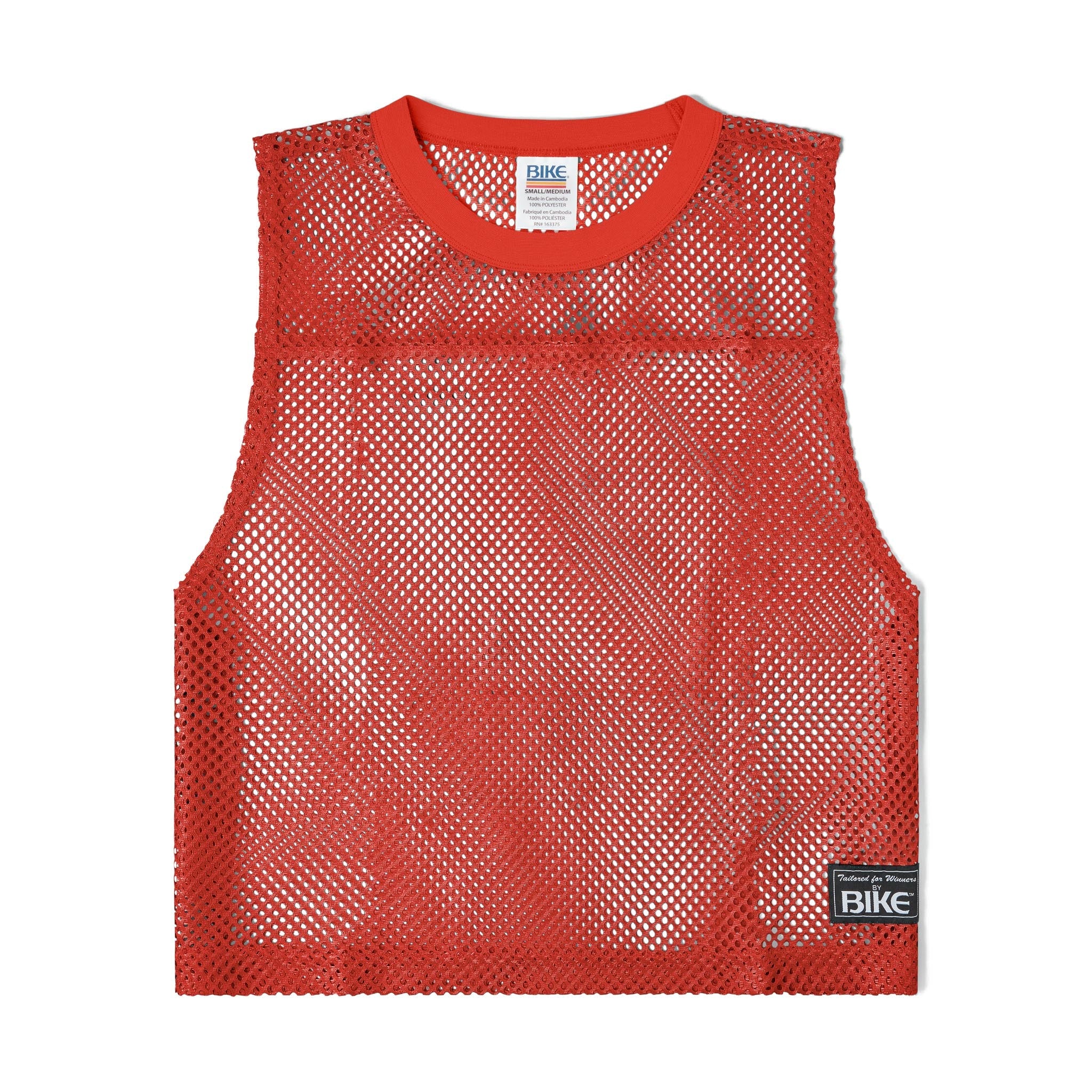 BIKE Short Sleeveless Practice Jersey - Red - Image 2