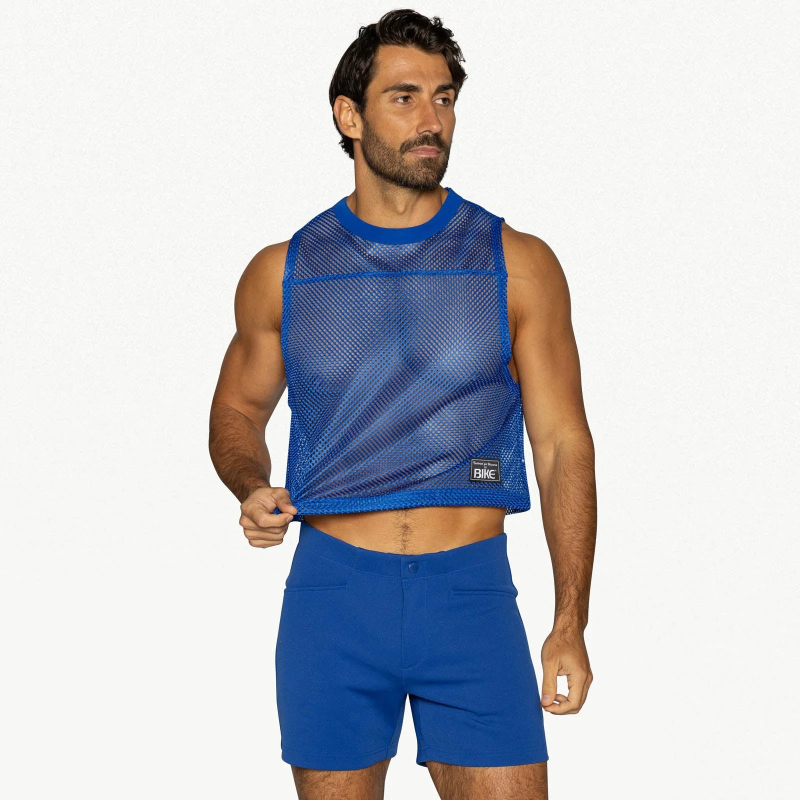 BIKE Short Sleeveless Practice Jersey - Royal - Image 3