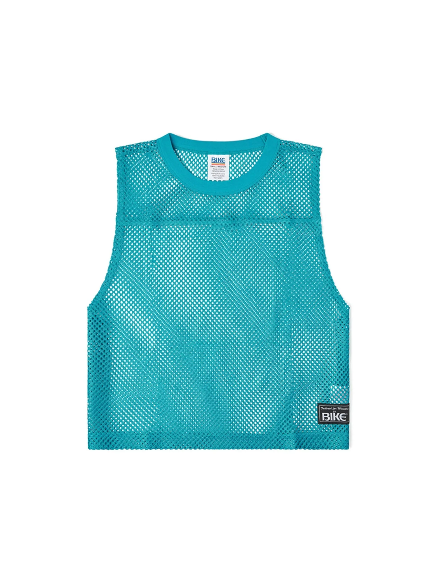 BIKE Short Sleeveless Practice Jersey - Teal - Image 3