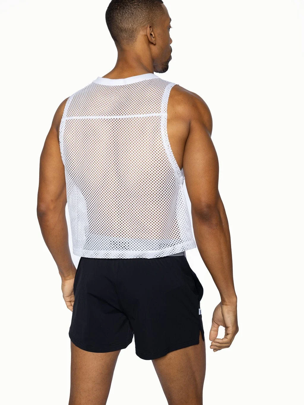 BIKE Short Sleeveless Practice Jersey - White - Image 5