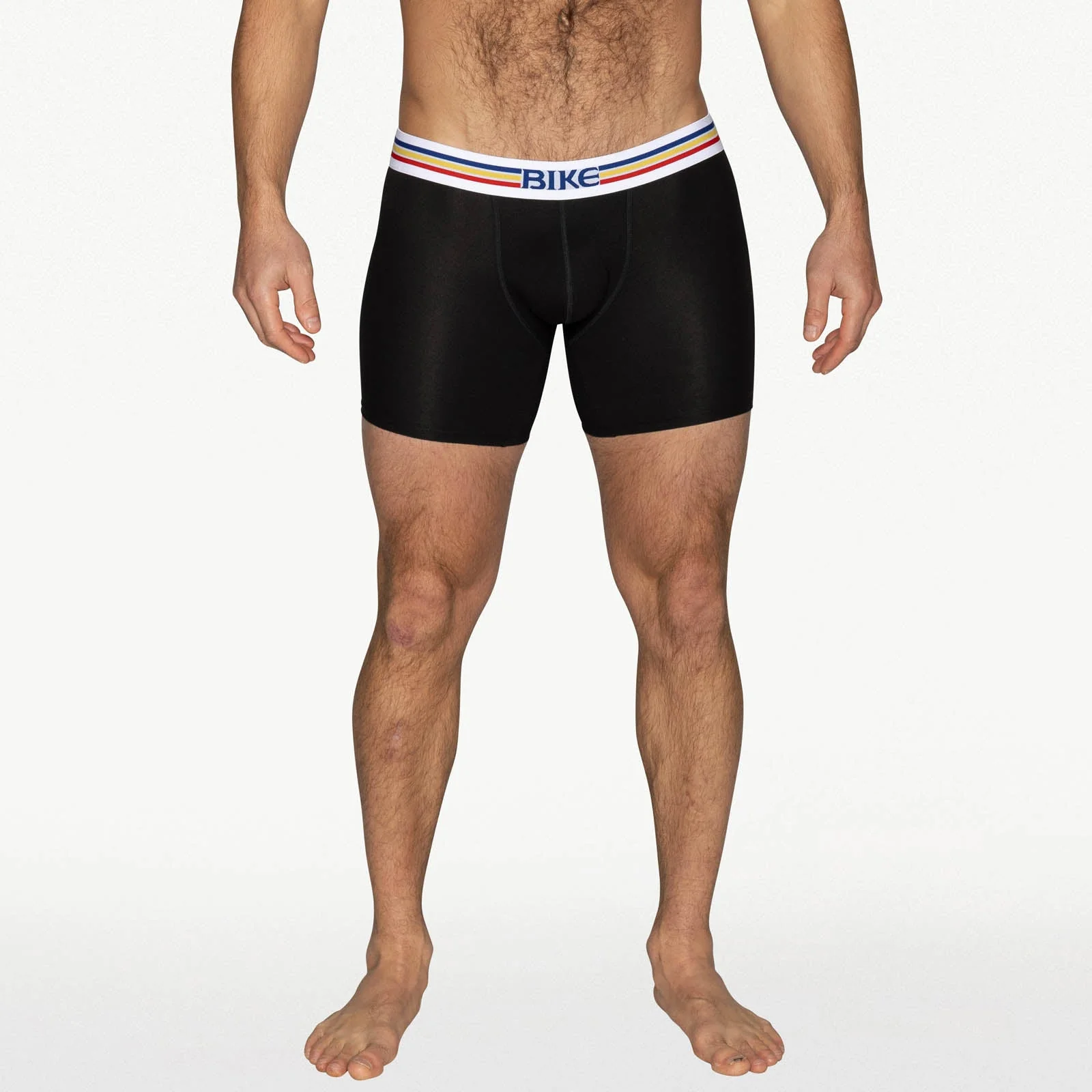 BIKE Stretch Cotton Boxer Brief - Black - Image 3