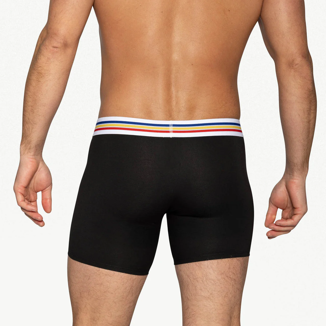 BIKE Stretch Cotton Boxer Brief - Black - Image 6