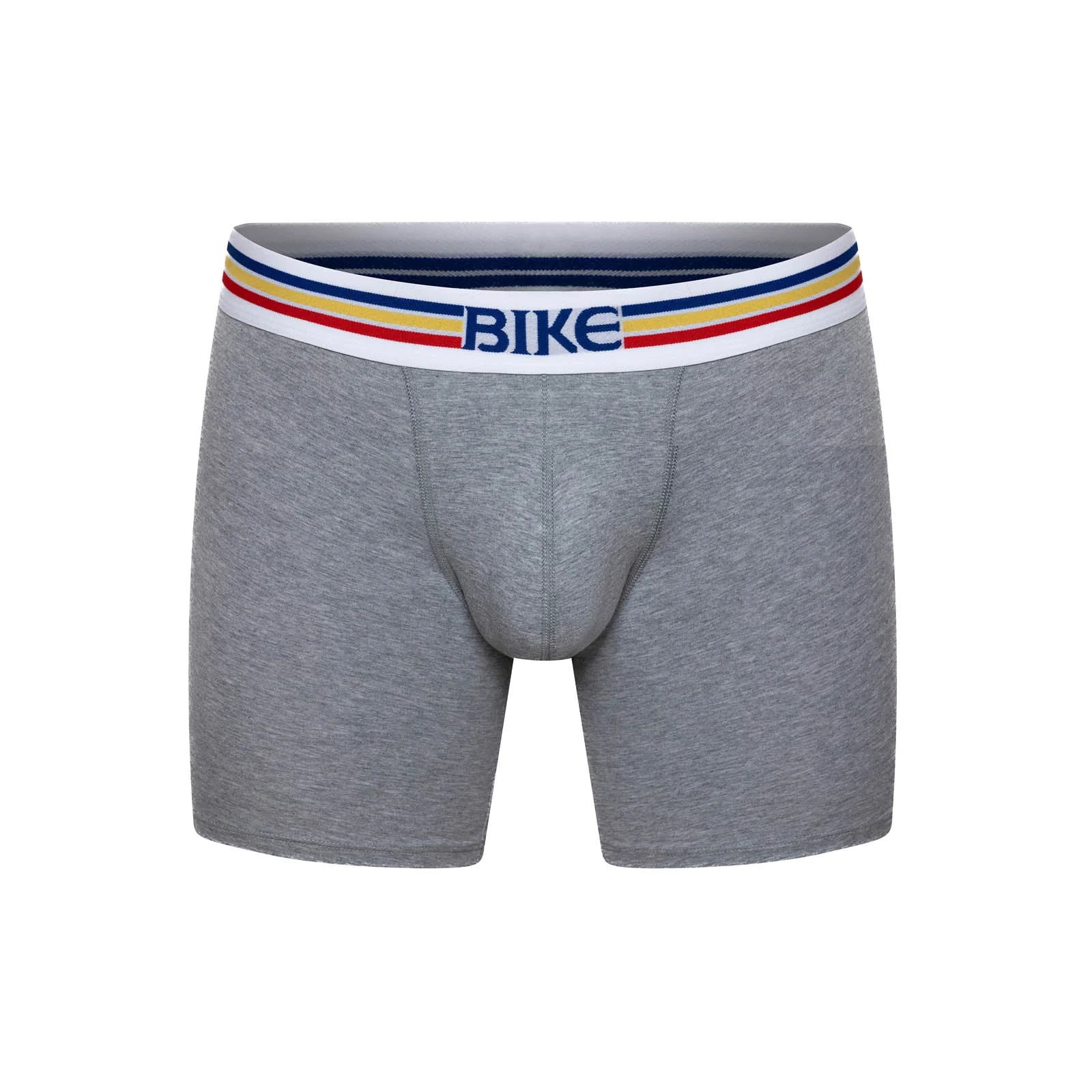 BIKE Stretch Cotton Boxer Brief - Gray - Image 2