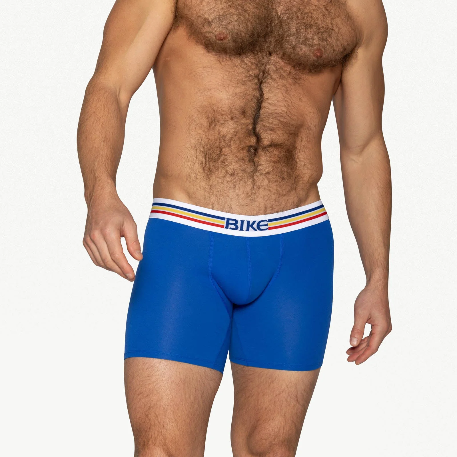 BIKE Stretch Cotton Boxer Brief - Royal - Image 4