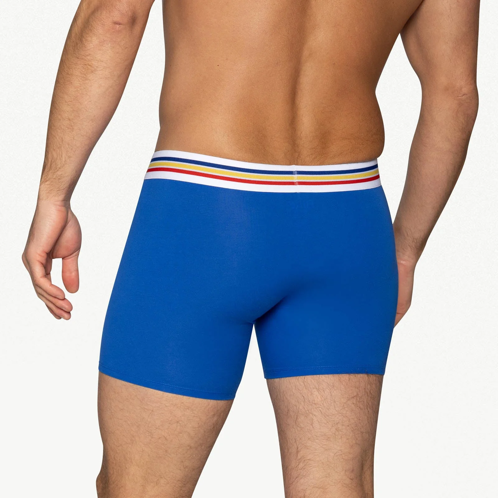 BIKE Stretch Cotton Boxer Brief - Royal - Image 5