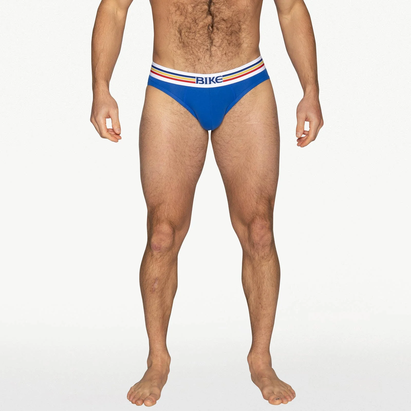 BIKE Stretch Cotton Jock Brief -  Royal - Image 3