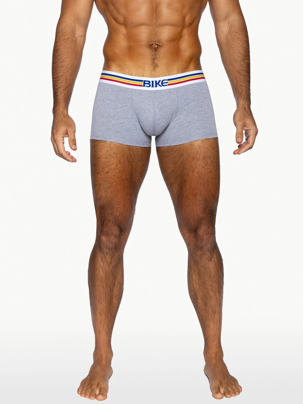 BIKE Stretch Cotton Trunk - Grey - Image 3