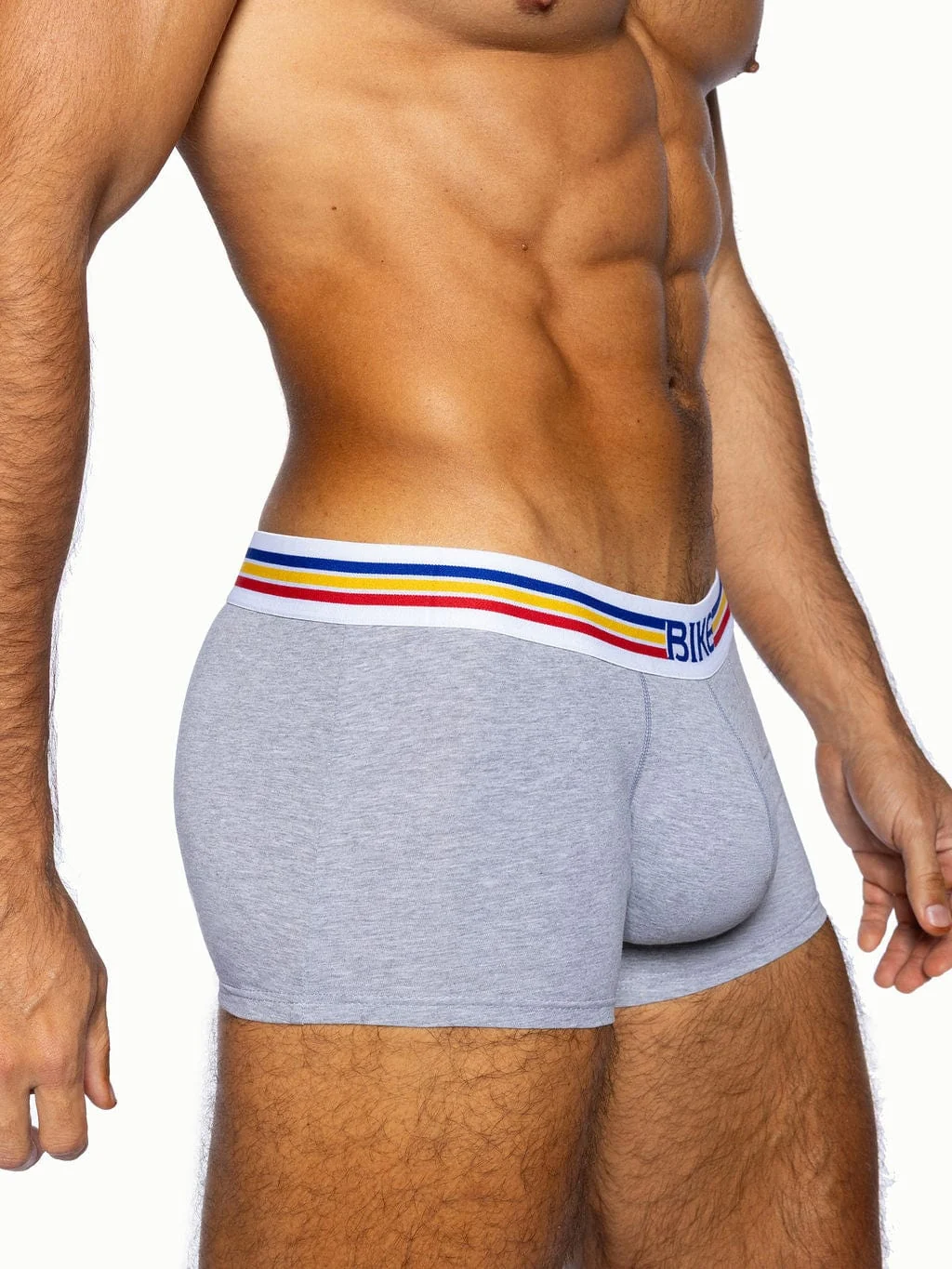 BIKE Stretch Cotton Trunk - Grey - Image 5