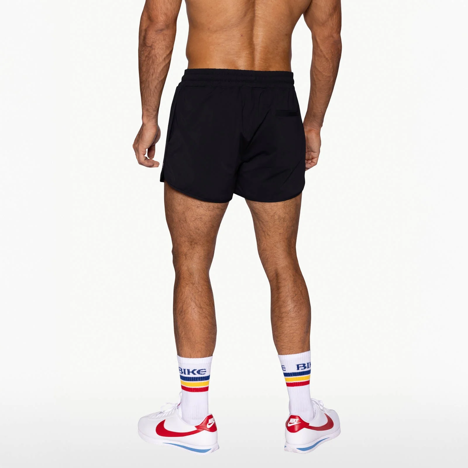BIKE Track Short 4-Way Stretch - Black - Image 7