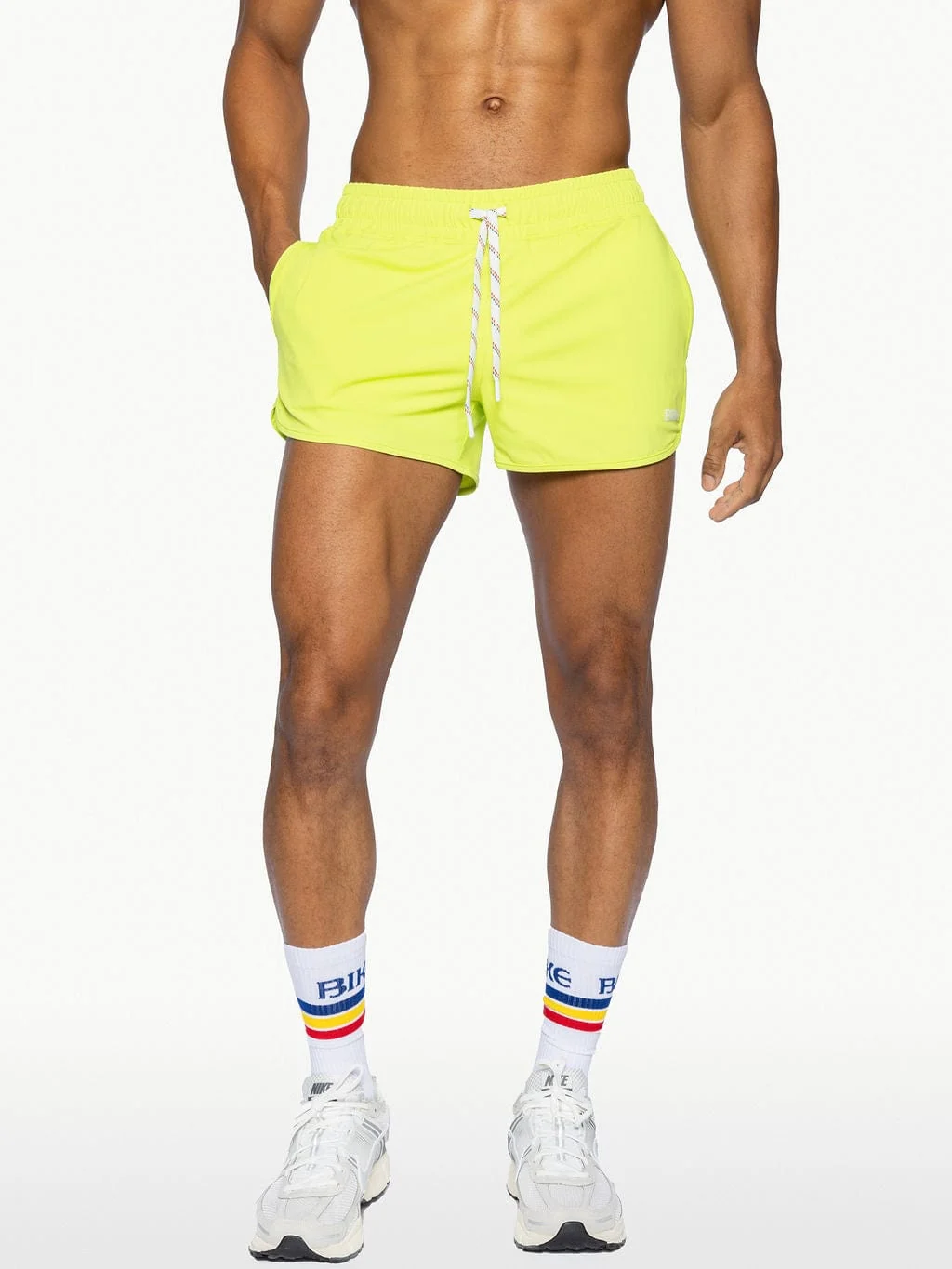 BIKE Track Short - Acid Lime - Image 3