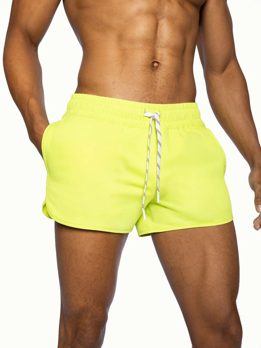BIKE Track Short - Acid Lime - Image 4