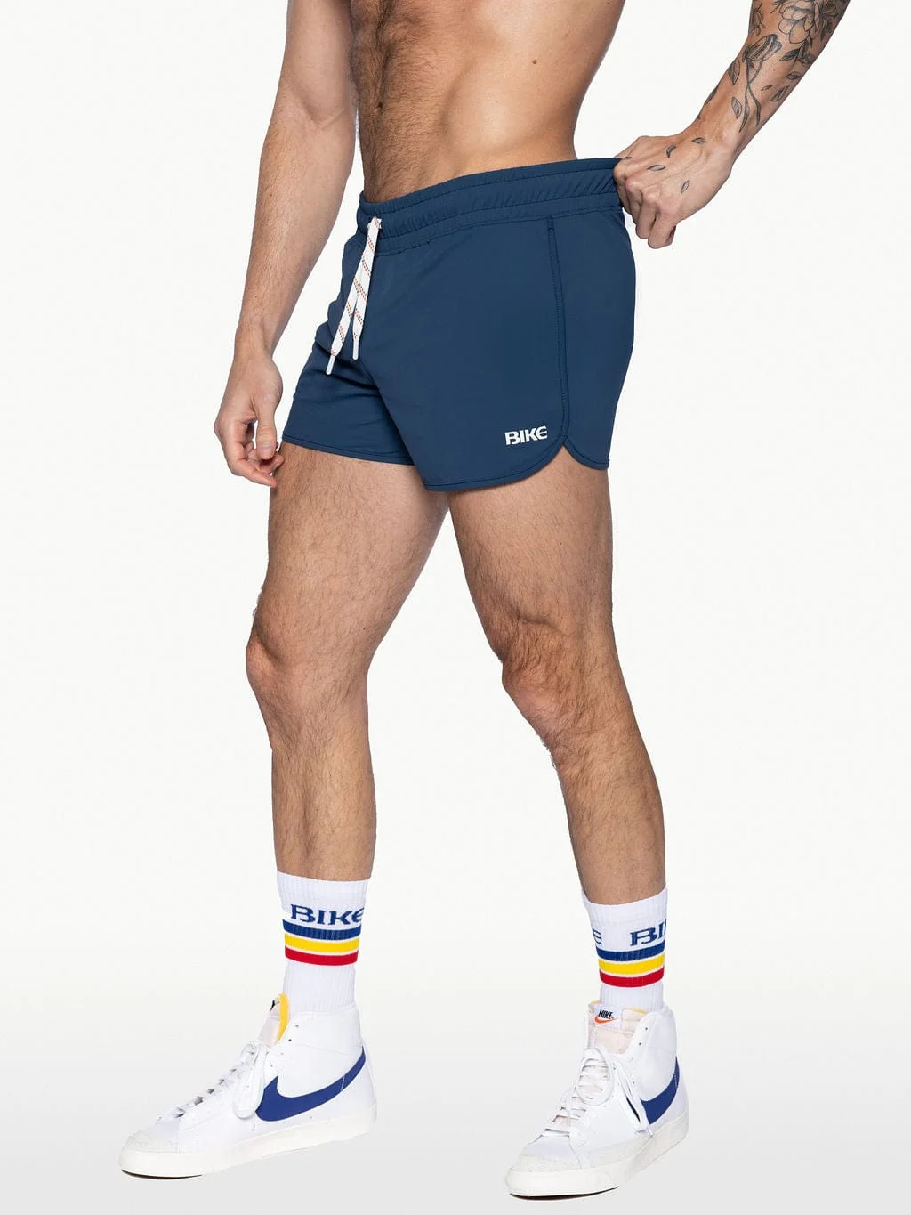 BIKE Track Short - Navy - Image 4