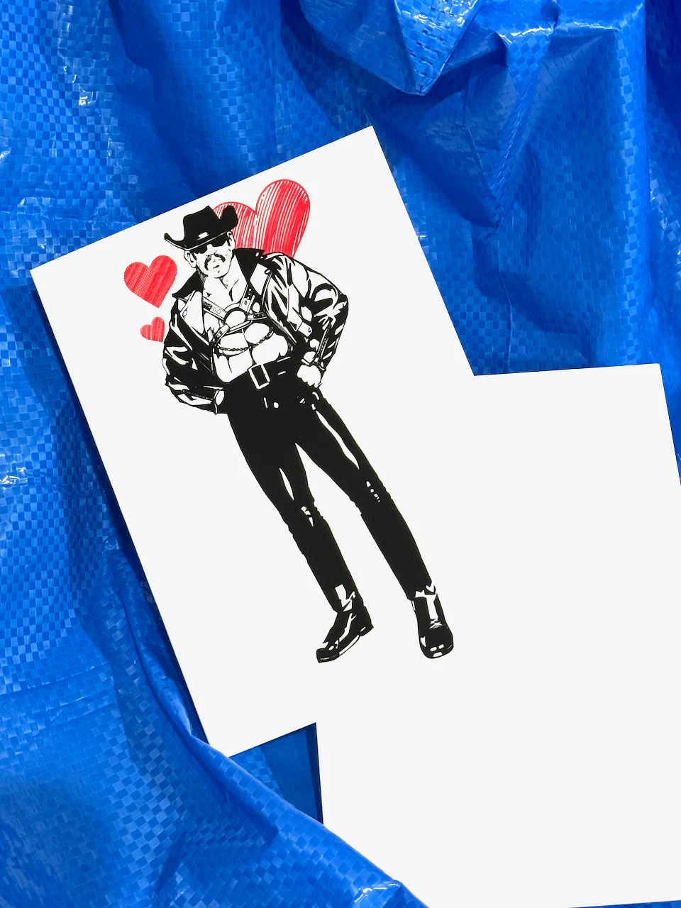 Bill Ward Drum Greeting Card: Cowboy V-Day - Image 2