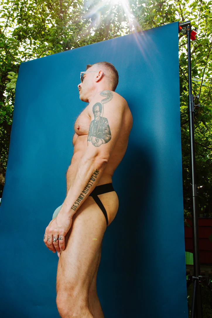 Billy JOCKSTRAP by Master of The House- Metal Green - Image 18