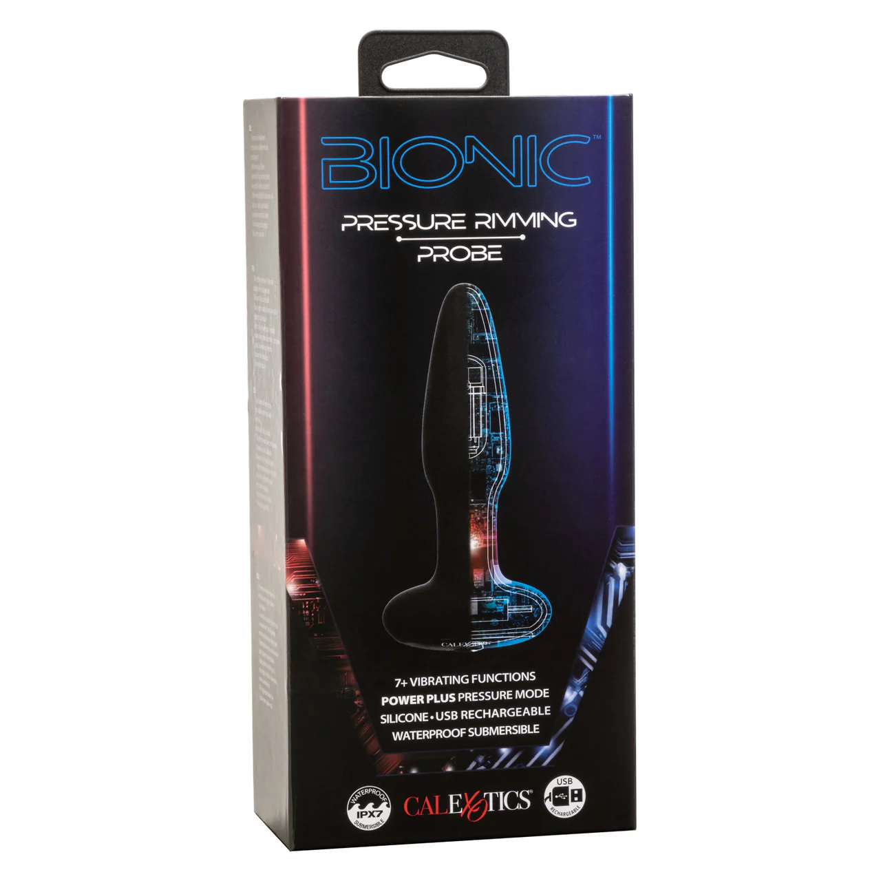 Bionic Pressure Rimming Probe Rechargeable Silicone Anal Stimulator - Image 3