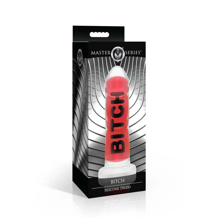 BITCH Silicone Dildo by Master Series - Image 6