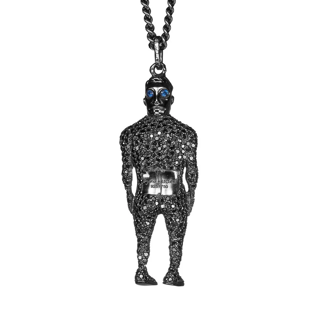 Bjarne Melgaard x Bjørg Son of a Dad Black Diamond Necklace - Image 3