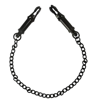 Black Deluxe Adjustable Nipple Clamps - Image 5