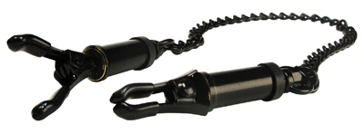 Black Deluxe Adjustable Nipple Clamps - Image 7
