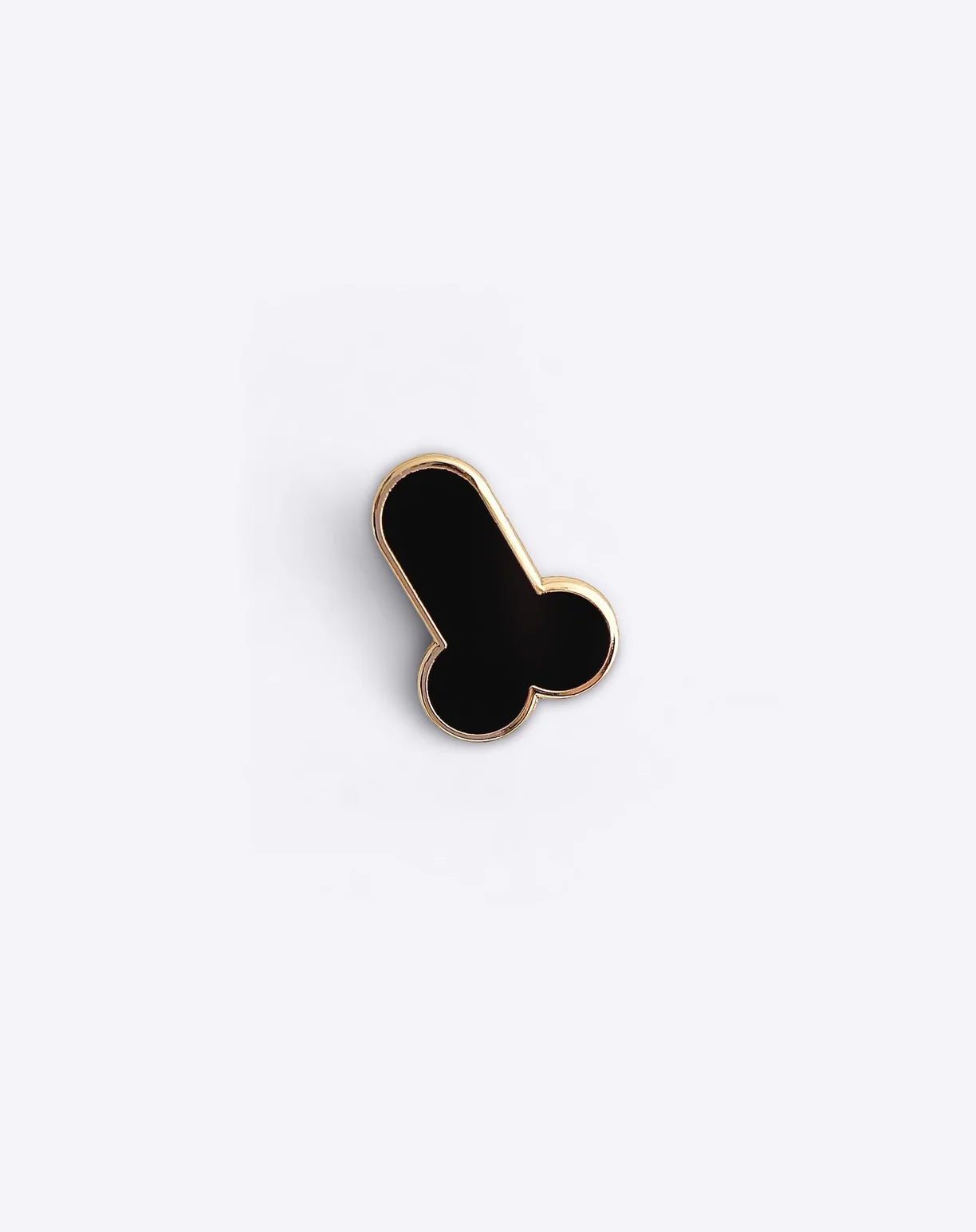 Black Dick enamel pin by Dicks Don't Lie - Image 2