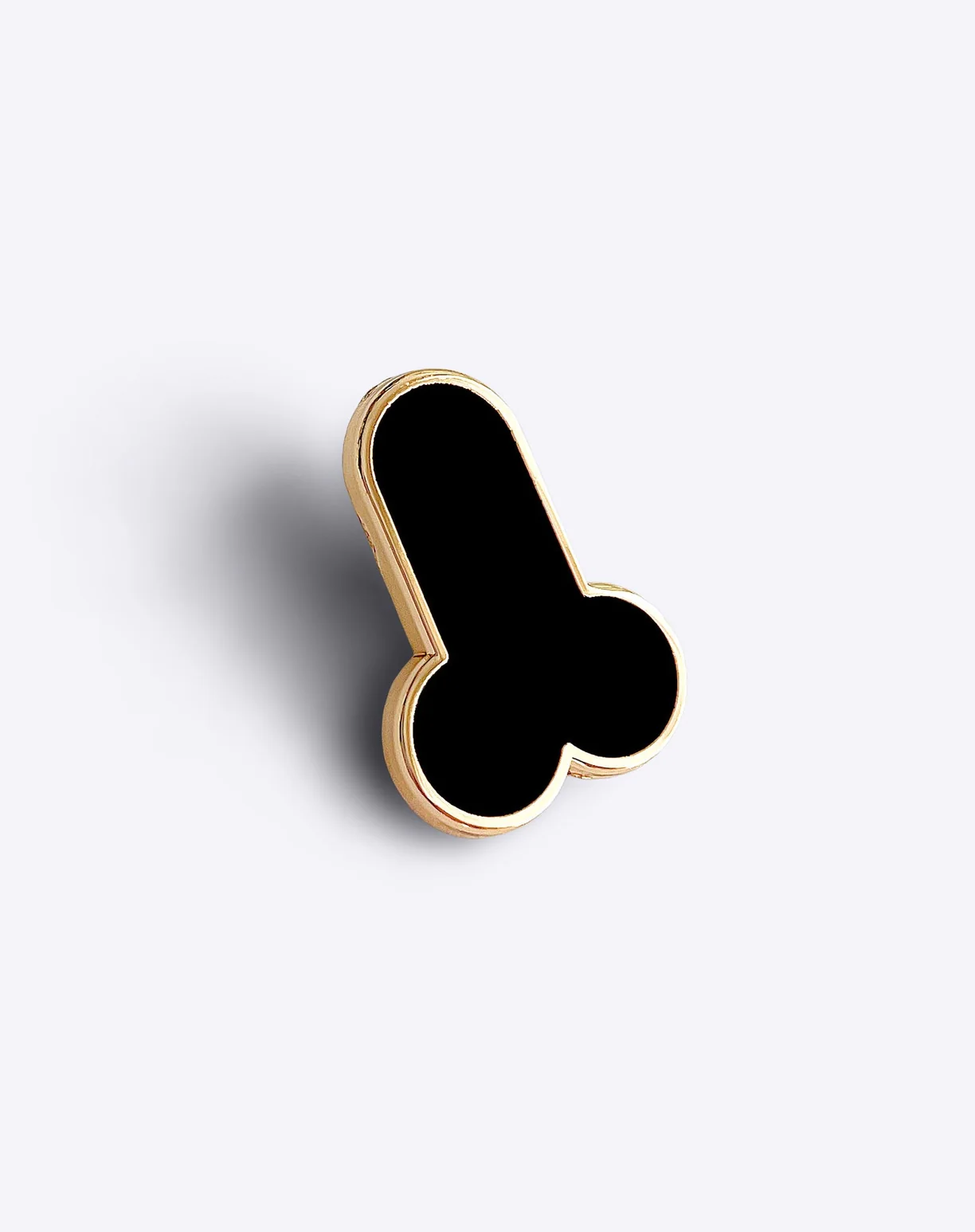 Black Dick enamel pin by Dicks Don't Lie - Image 3