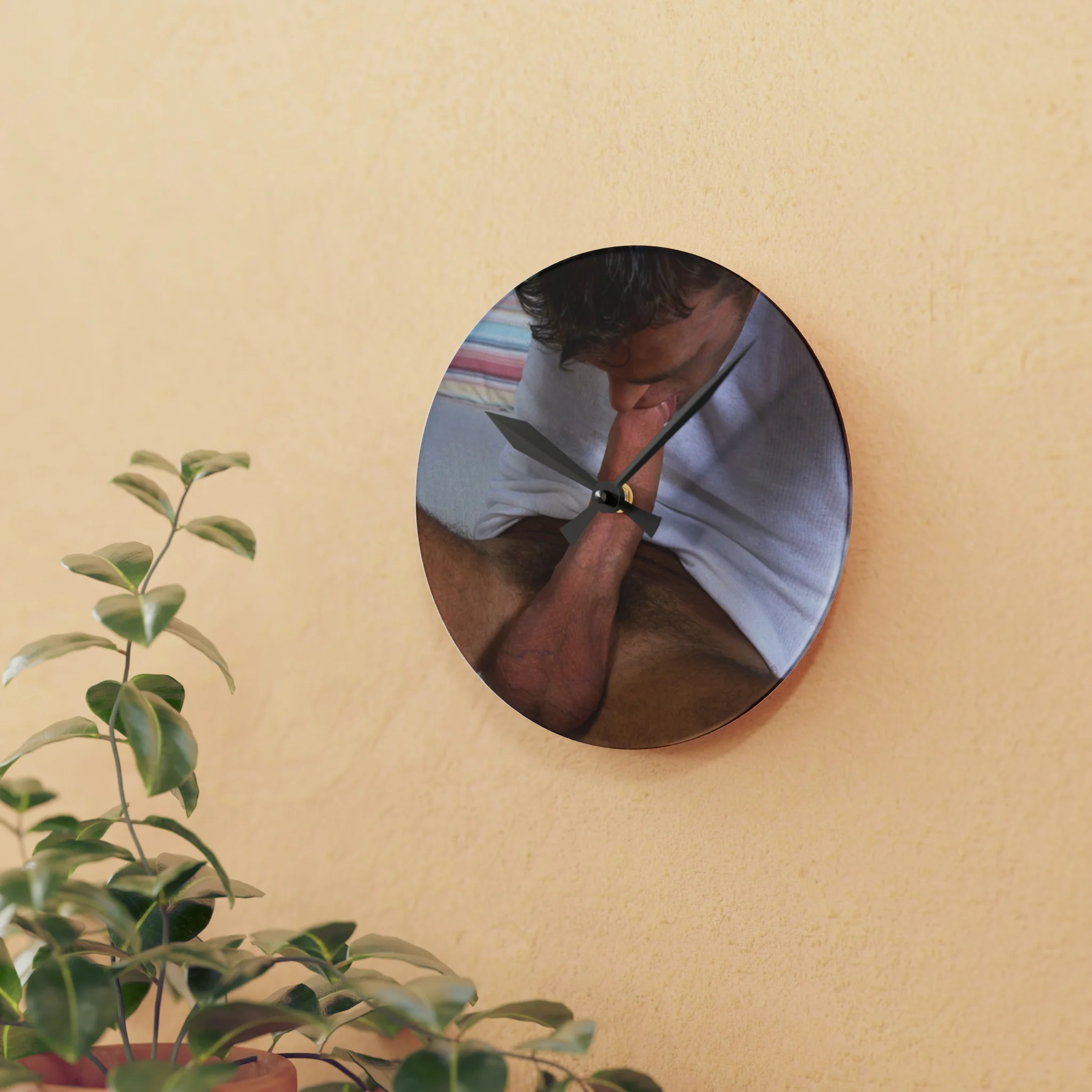 BLOW ME Wall Clock by CHUCK X CULTUREEDIT - Image 3