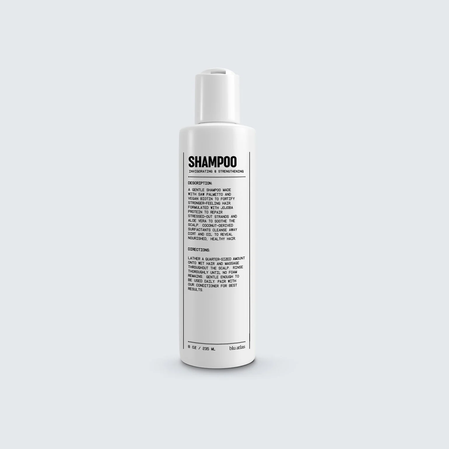 Blu Atlas Natural Shampoo for All Hair Types - Classic Scent - Image 7