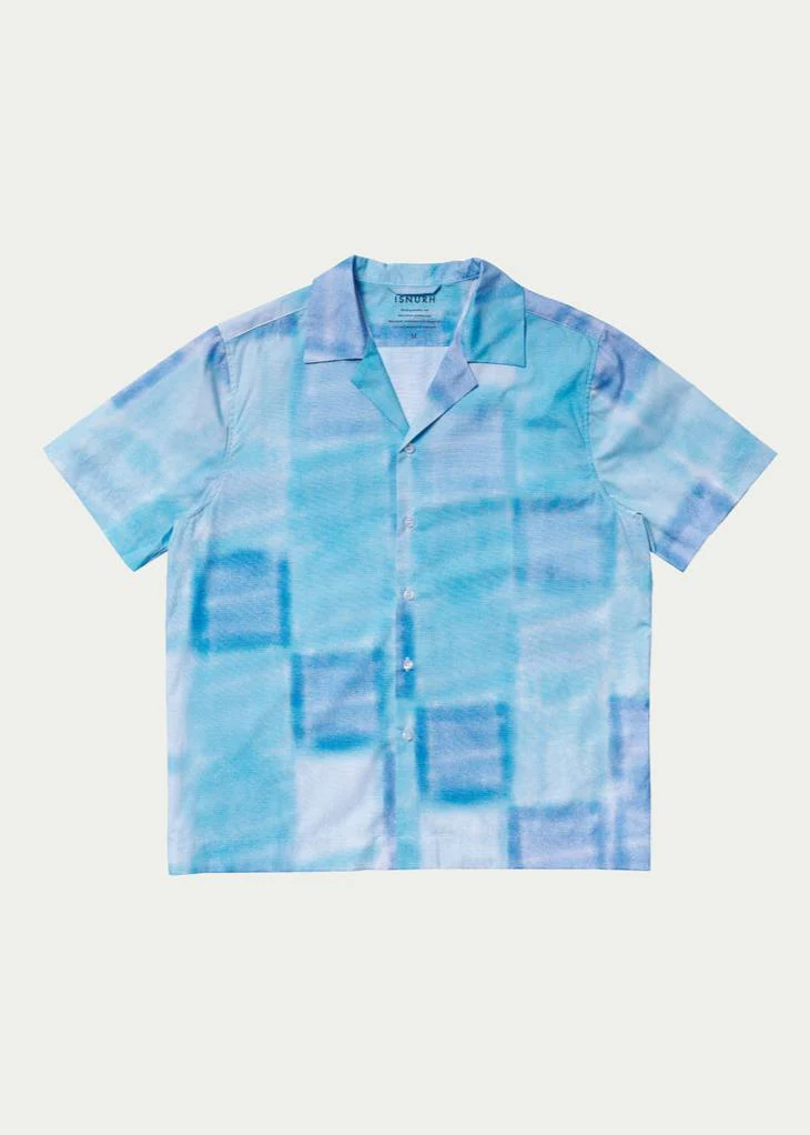 Blue Check Shirt by ISNURH FW 24-25 - Image 3