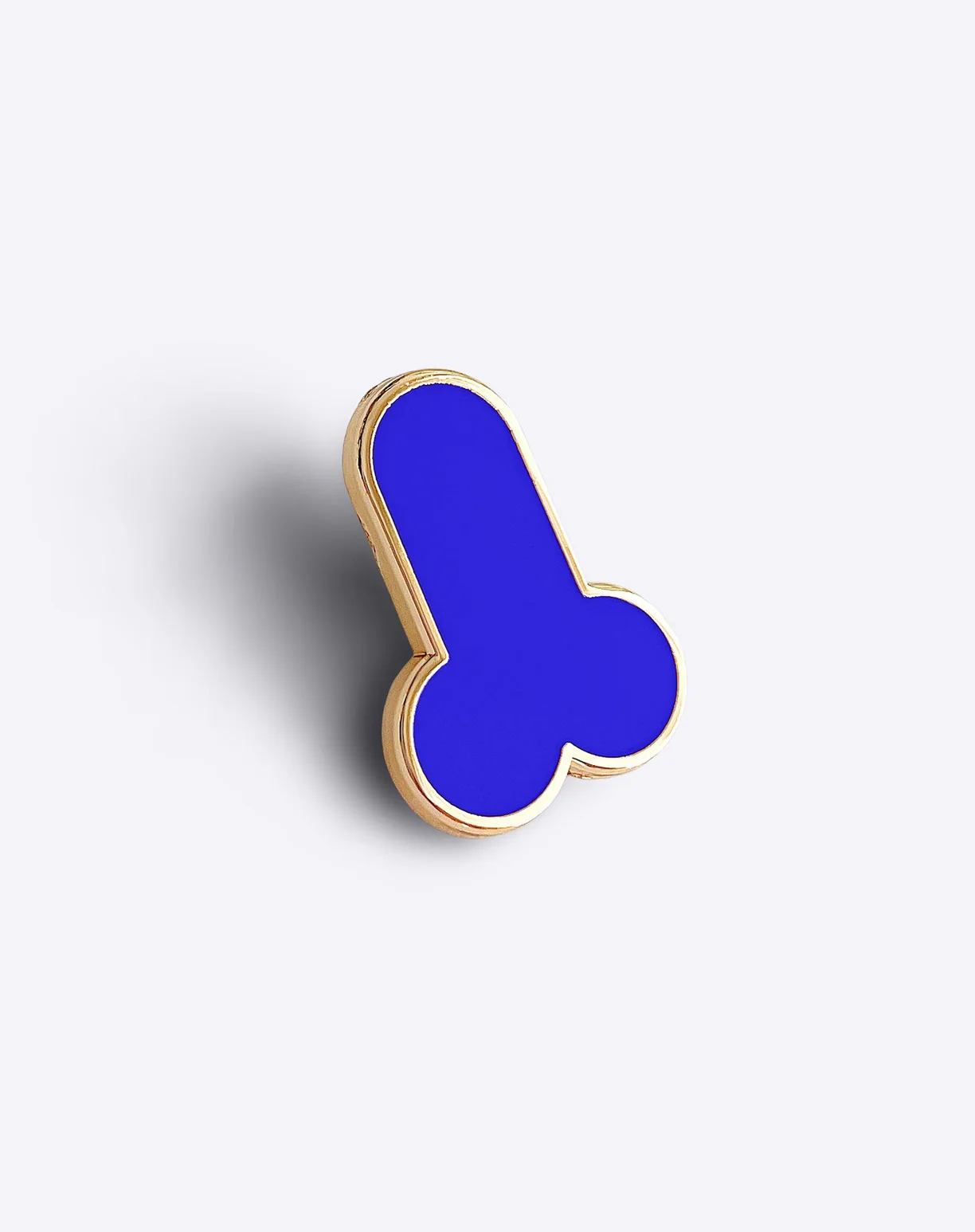 Blue Dick enamel pin by Dicks Don't Lie - Image 3
