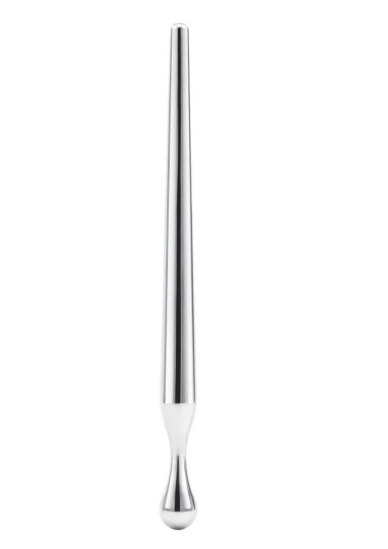 Blue Line Penis Plug 3.5in - Stainless Steel - Image 2