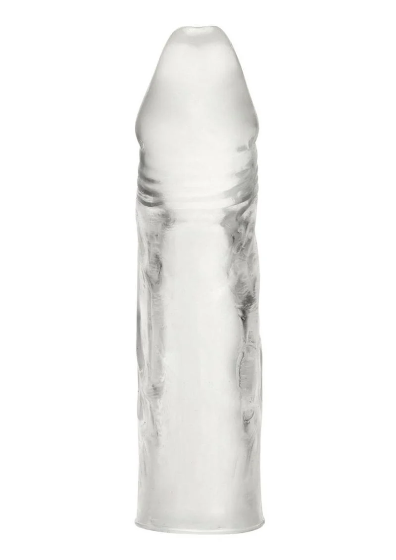Blue Line Realistic Penis Extension 6.5in - Clear - Image 2