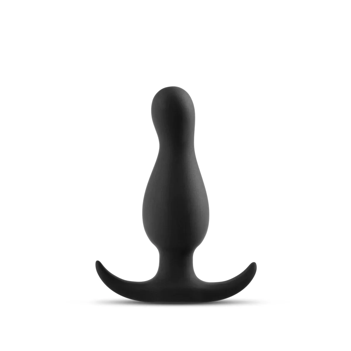 Blush Anal Adventures Platinum Curve Curved Black 3.5-Inch Anal Plug - Image 5