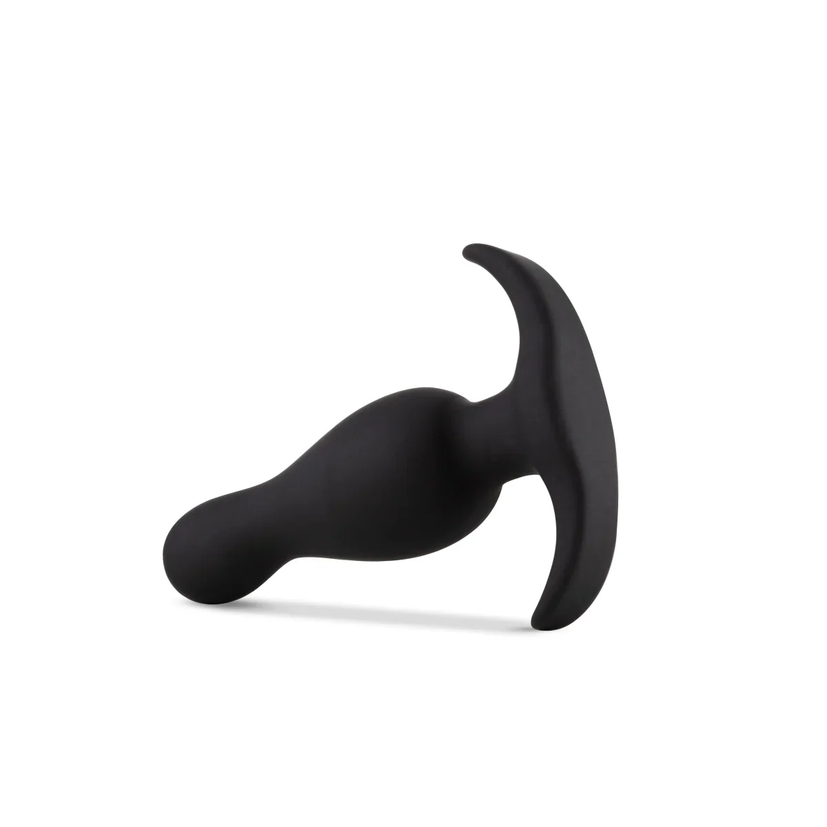 Blush Anal Adventures Platinum Curve Curved Black 3.5-Inch Anal Plug - Image 6