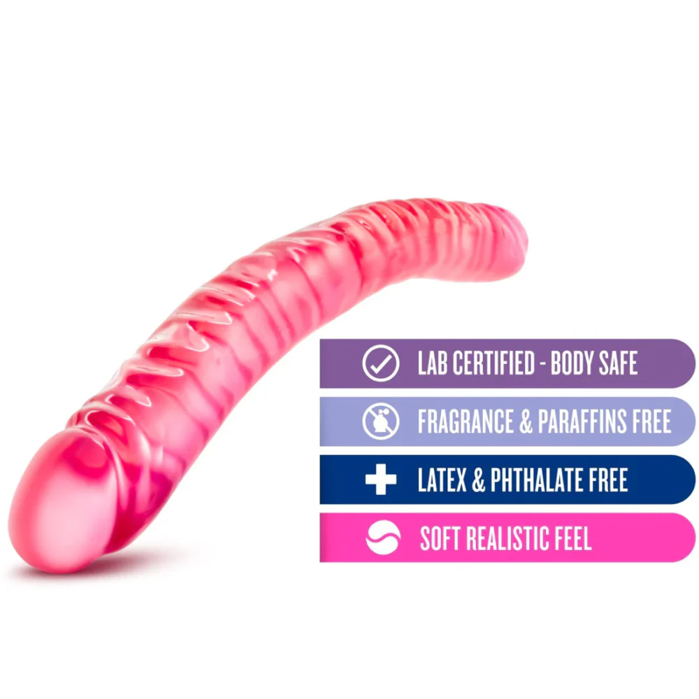 B Yours Pink 18-Inch Long Dildo - Image 2