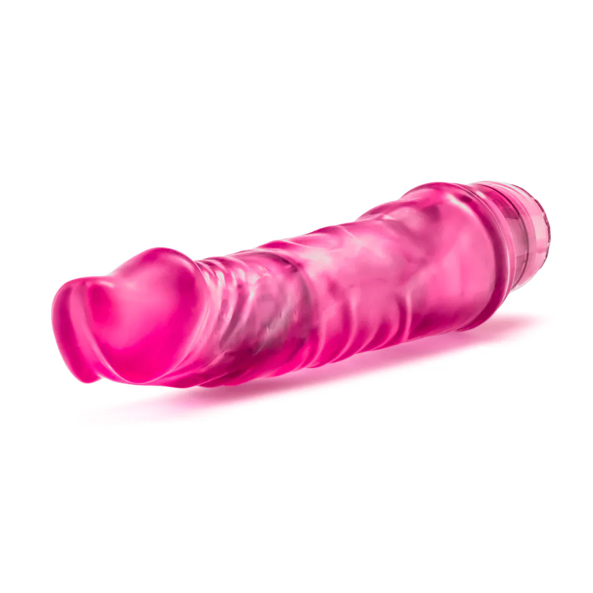 Blush B Yours Vibe 6 Realistic Pink 8.5-Inch Long Vibrating Dildo - Image 5