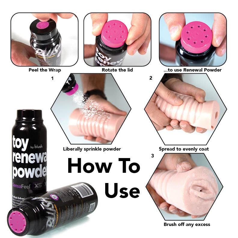Blush Sex Toy Renewal Powder - Image 3