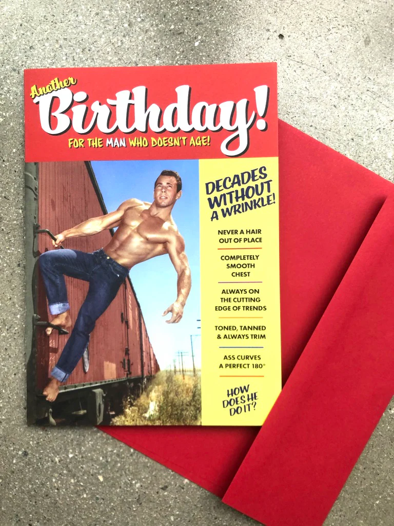 Bob Mizer Another Birthday Card - Image 3